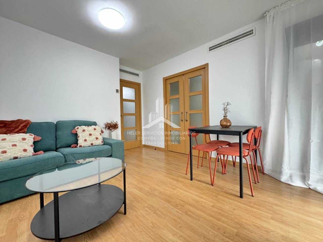 Sala de estar de Piso de alquiler en L'Alcora con Amueblado