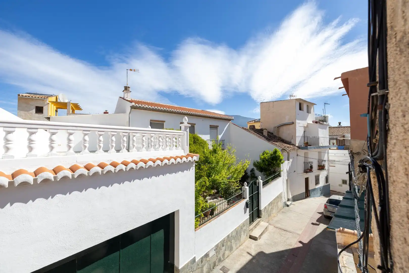 Vista exterior de Casa adosada en venda en El Pinar
