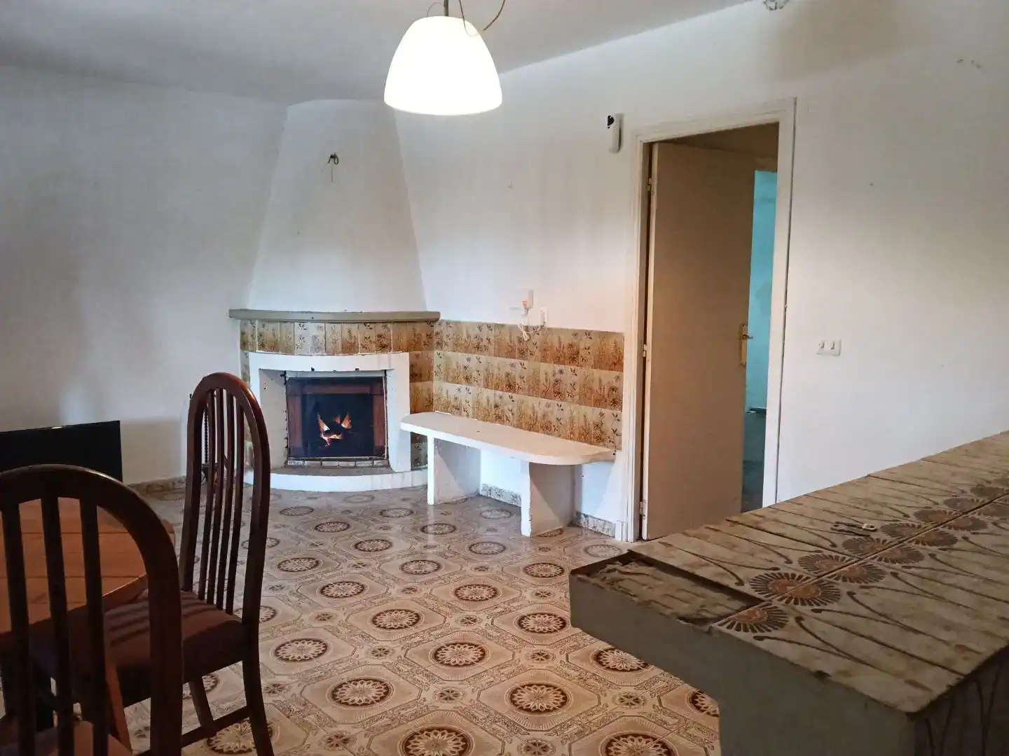 Sala d'estar de Finca rústica en venda en Es Mercadal amb Balcó