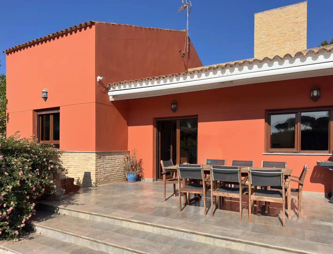 Terraza de Casa o chalet en venta en Carmona con Aire acondicionado, Calefacción y Jardín privado