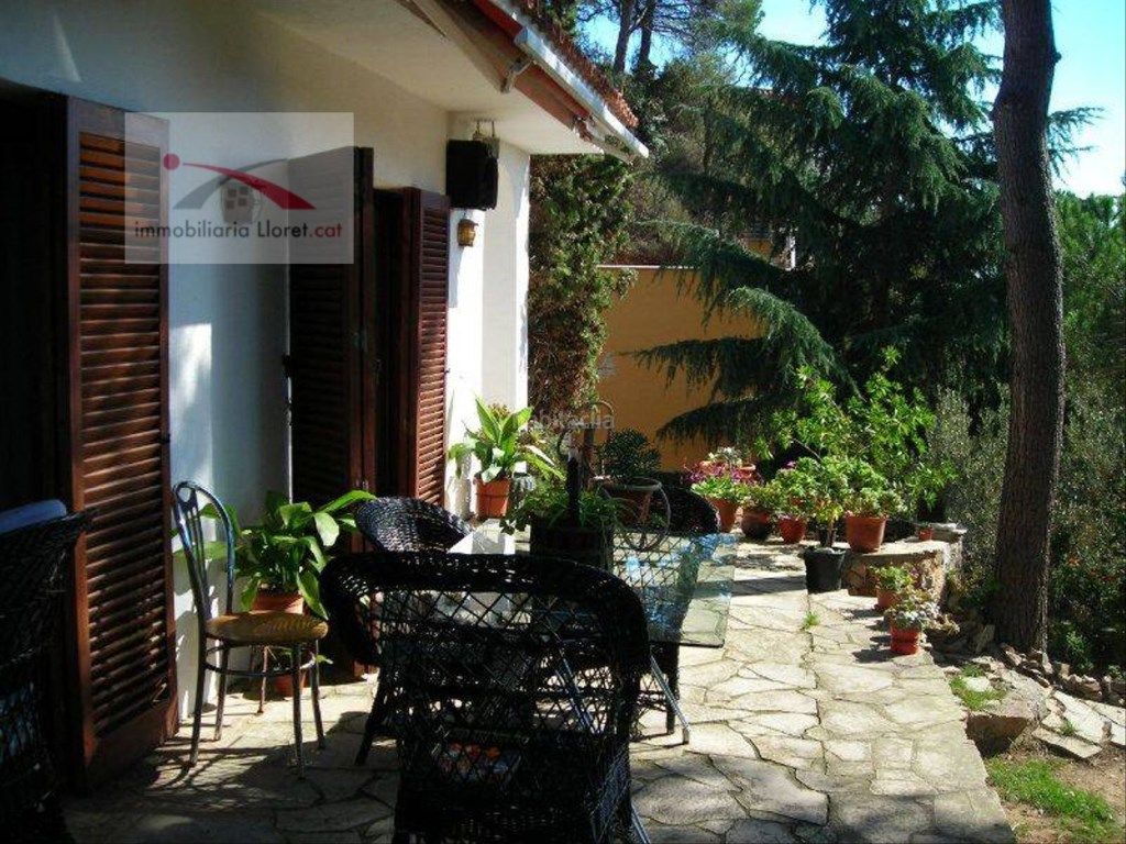 Terrace of House or chalet for sale in Lloret de Mar  with Heating, Private garden and Swimming Pool
