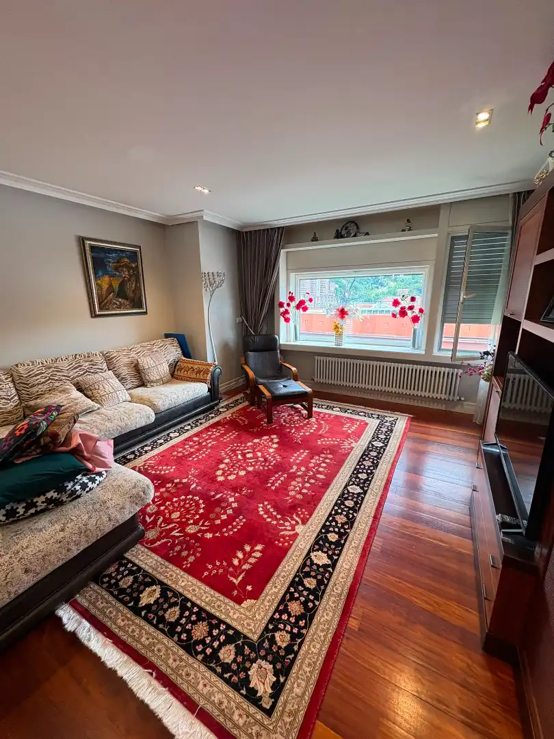 Sala de estar de Apartamento de alquiler en Bilbao  con Calefacción, Amueblado y Horno