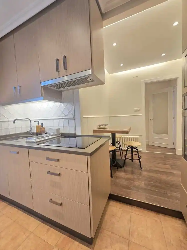 Kitchen of Flat for sale in Ferrol  with Heating, Terrace and Storage room