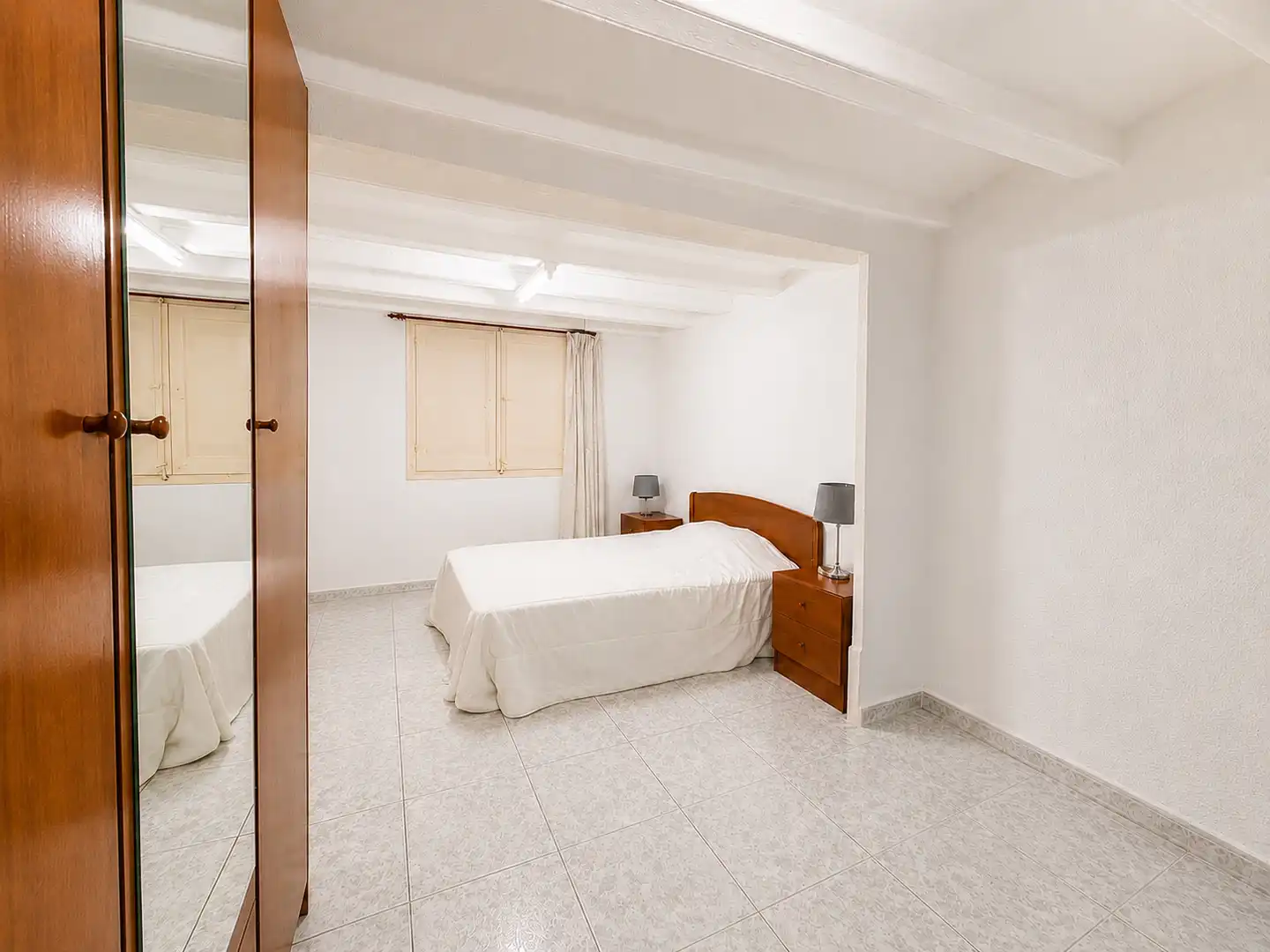 Schlafzimmer von Maisonette zum Verkauf in Barcelona mit Möbliert