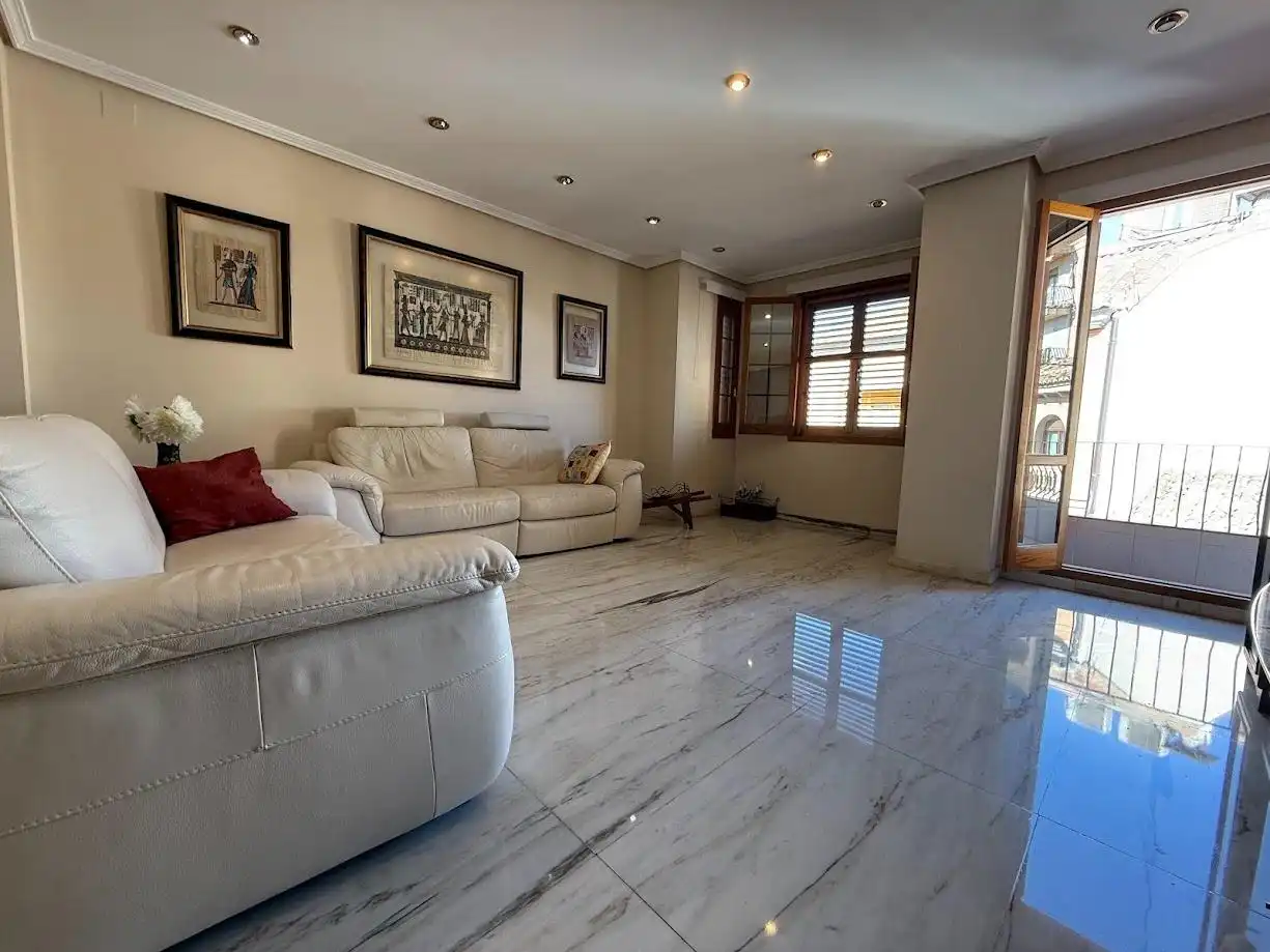 Sala de estar de Piso en venta en Mislata con Aire acondicionado, Calefacción y Balcón