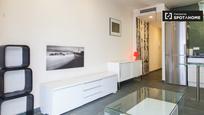 Living room of Flat to rent in  Madrid Capital  with Air Conditioner, Heating and Balcony