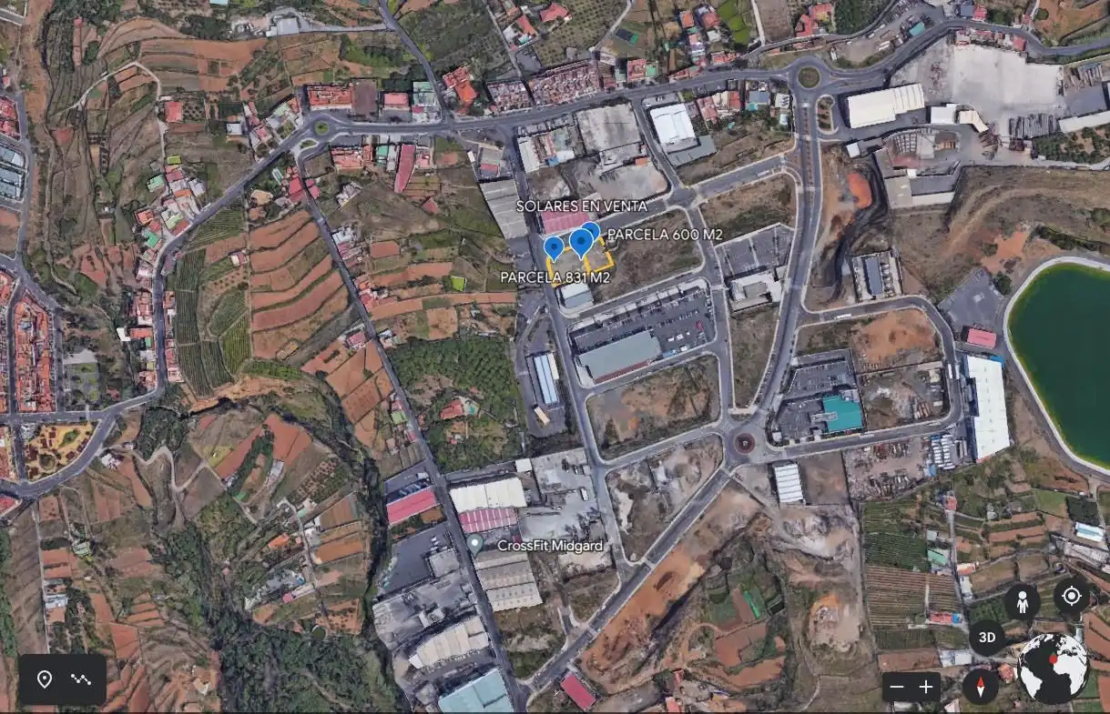 Exterior view of Industrial land for sale in Los Realejos