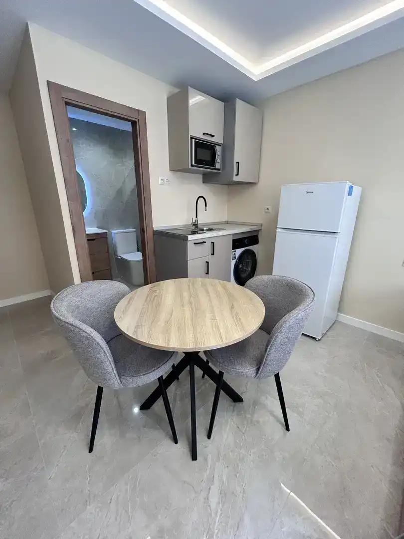 Kitchen of Flat for rent in Mijas  with Air Conditioner, Furnished and Balcony