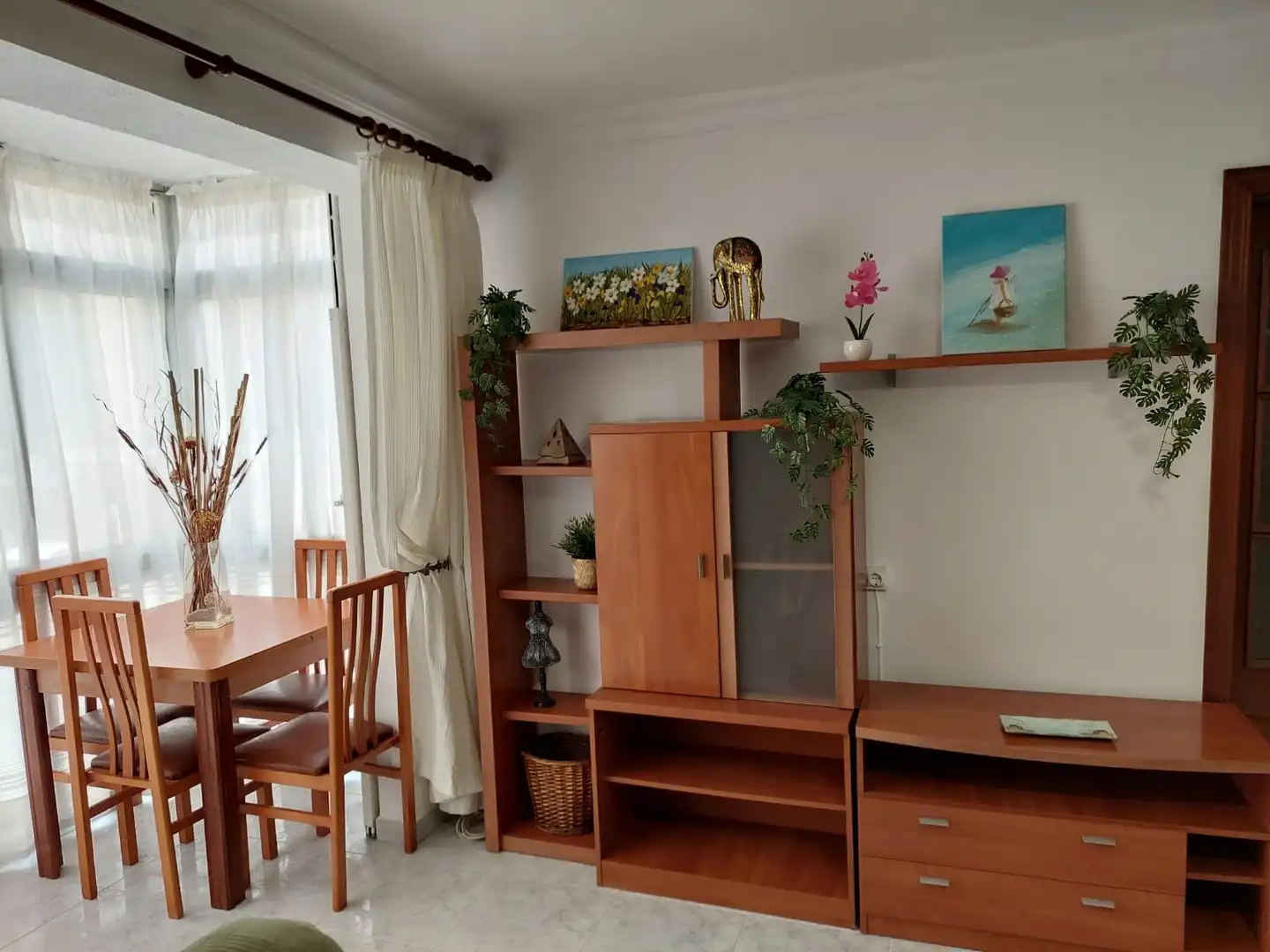 Living room of Flat for rent in Málaga  with Furnished and Washing machine