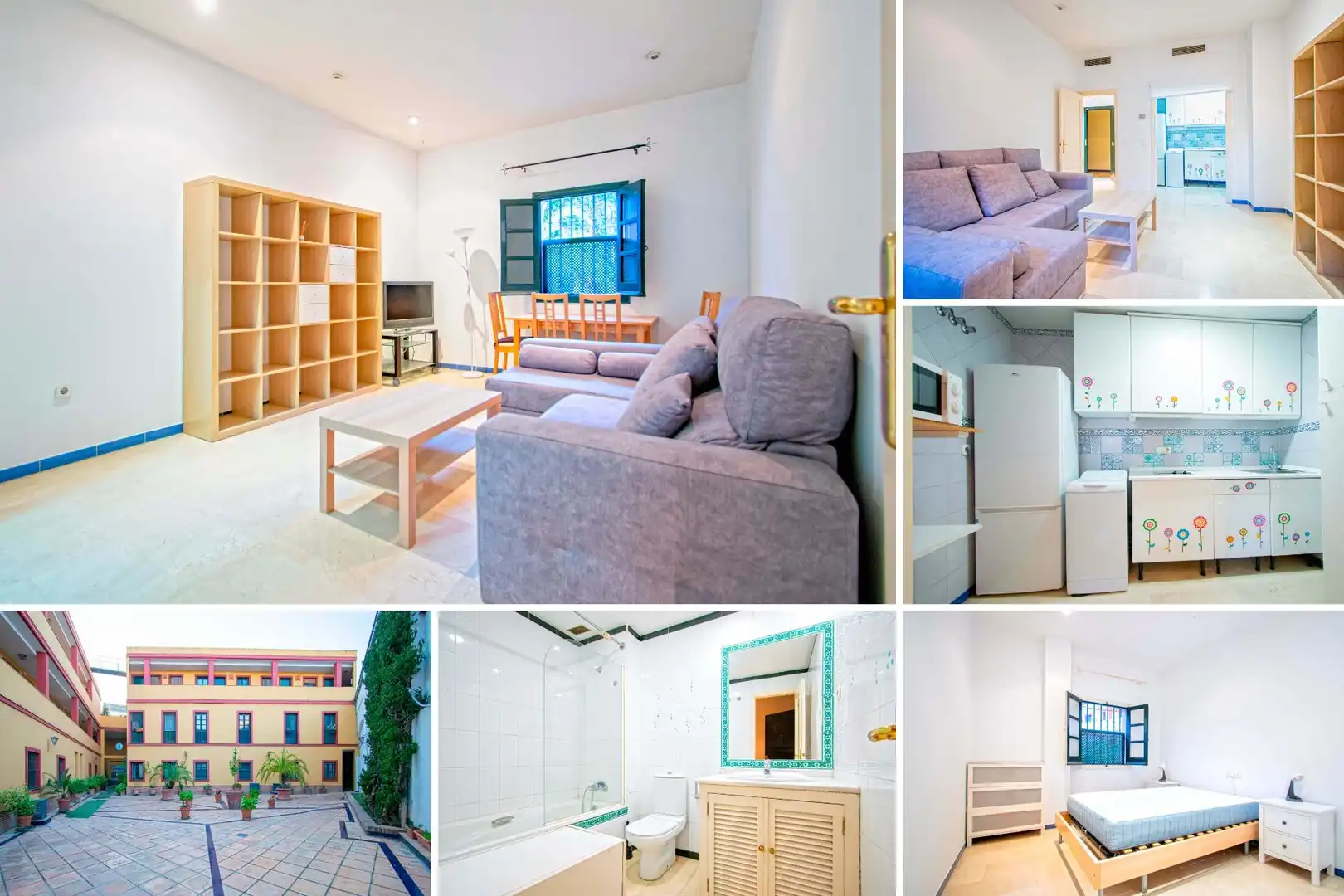 Vista exterior de Apartamento en venta en Sevilla con Aire acondicionado, Calefacción y Amueblado