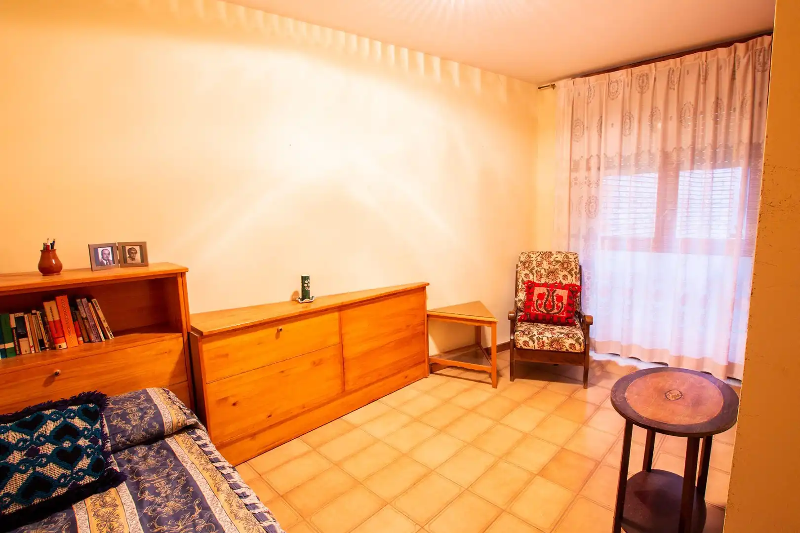 Schlafzimmer von Wohnung zum Verkauf in Caspe mit Klimaanlage und Heizung