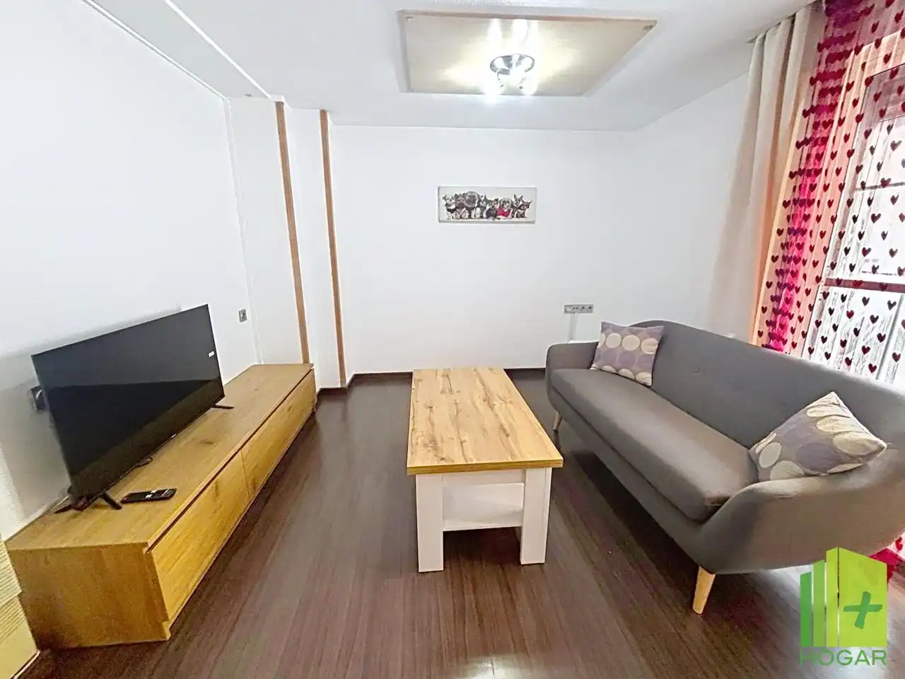 Sala de estar de Ático de alquiler en Jaén con Aire acondicionado, Terraza y Amueblado