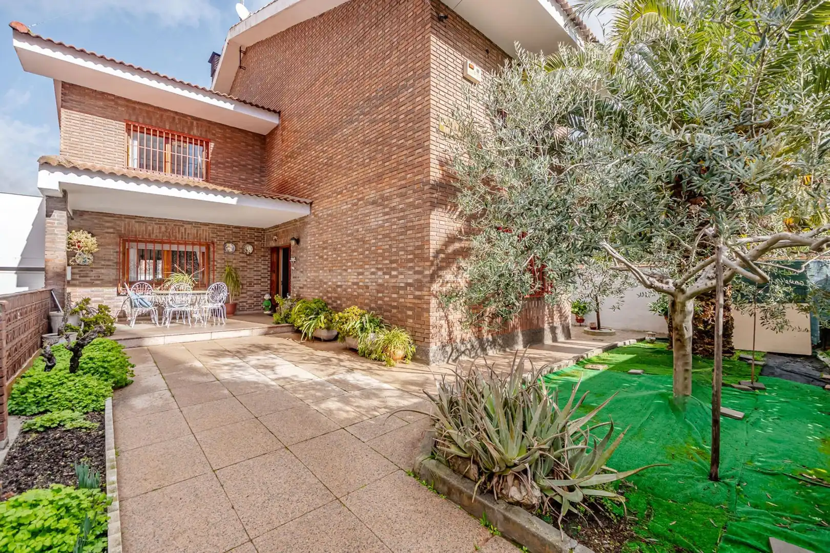 Jardí de Casa o xalet en venda en Madrid amb Calefacció, Jardí privat i Terrassa