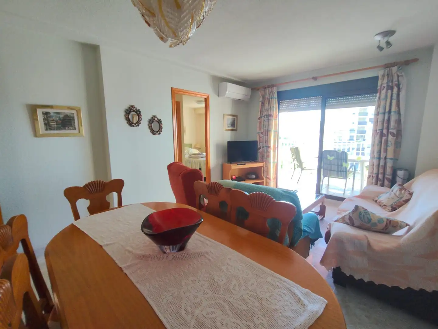 Comedor de Apartamento en venta en Gandia con Aire acondicionado, Terraza y Amueblado