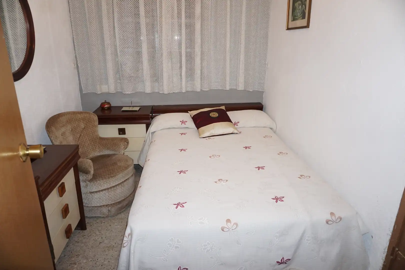 Dormitori de Casa o xalet en venda en Melide amb Jardí privat i Moblat