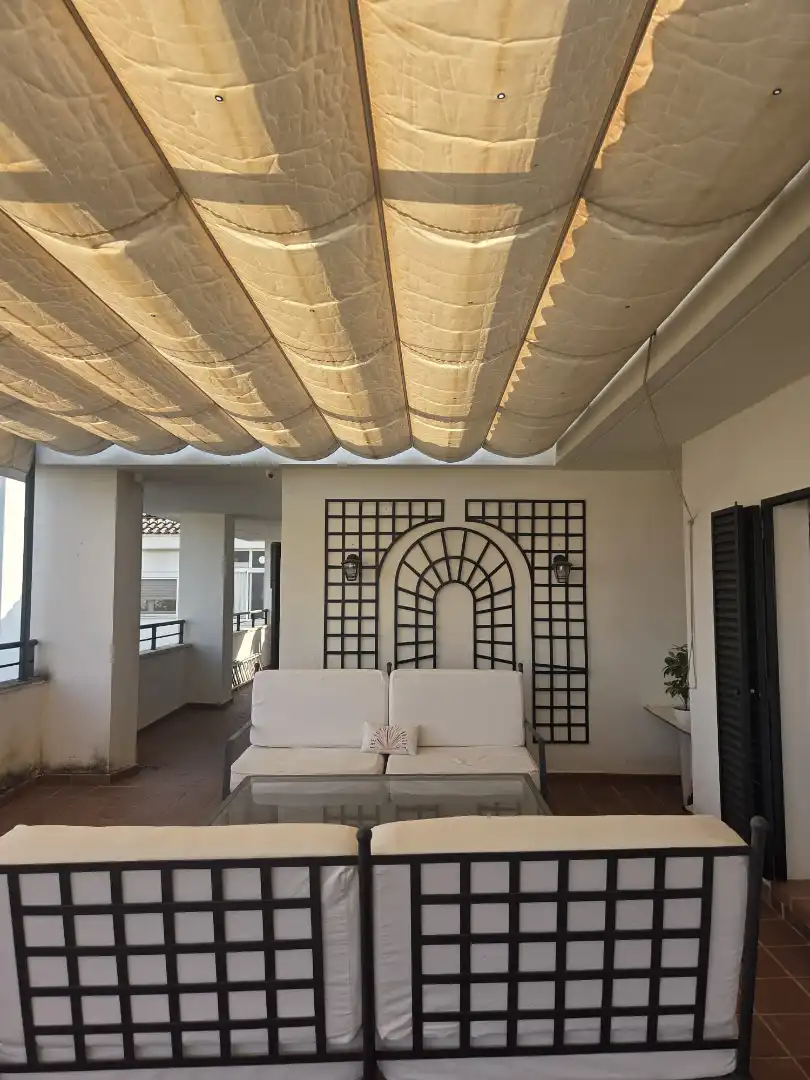 Terraza de Ático de alquiler en Badajoz con Aire acondicionado, Calefacción y Parquet