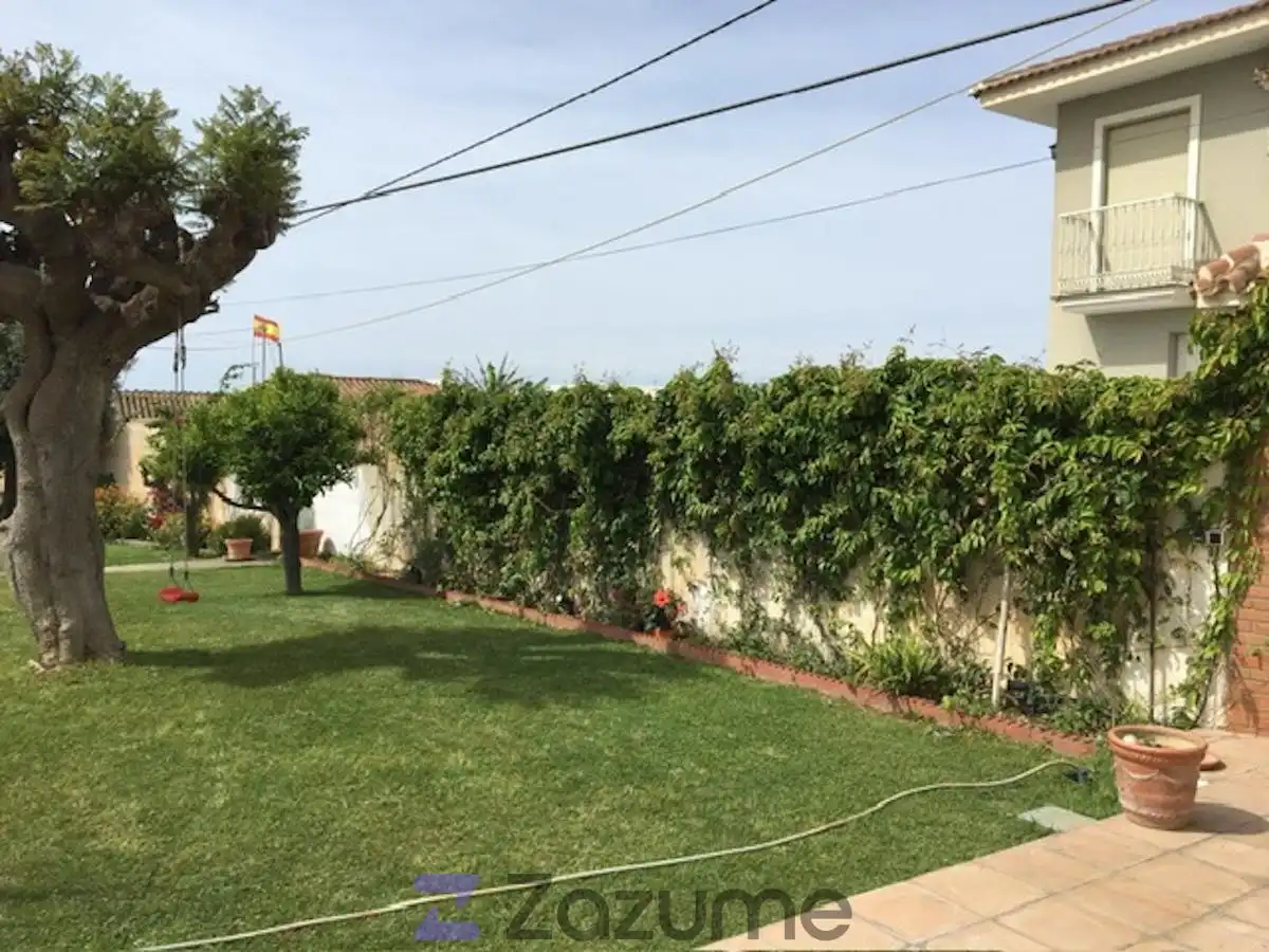 Garten von Haus oder Chalet zur Miete in Torrox mit Privatgarten, Terrasse und Schwimmbad