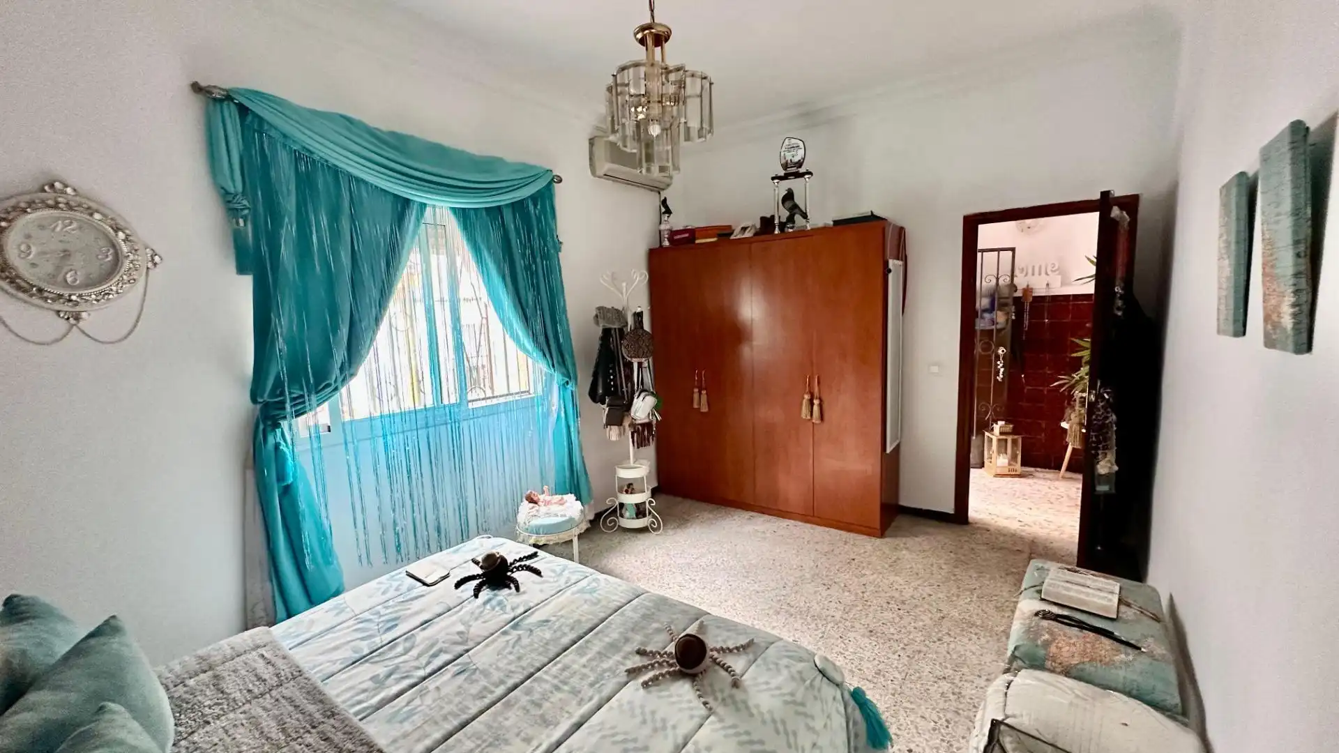 Bedroom of Houses for sale in Bormujos  with Air Conditioner, Terrace and Storage room