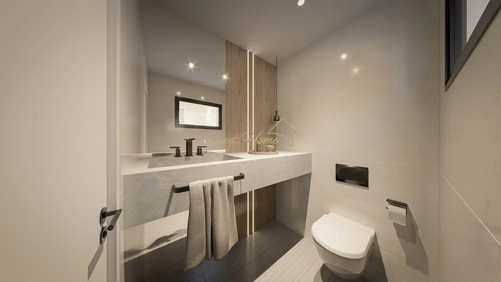 Bathroom of Houses for sale in El Masnou  with Air Conditioner, Private garden and Terrace