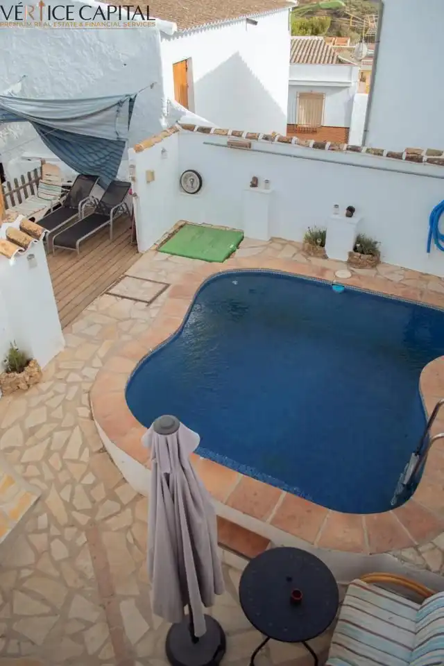 Swimming pool of Houses for sale in Villanueva de Algaidas  with Air Conditioner, Terrace and Swimming Pool