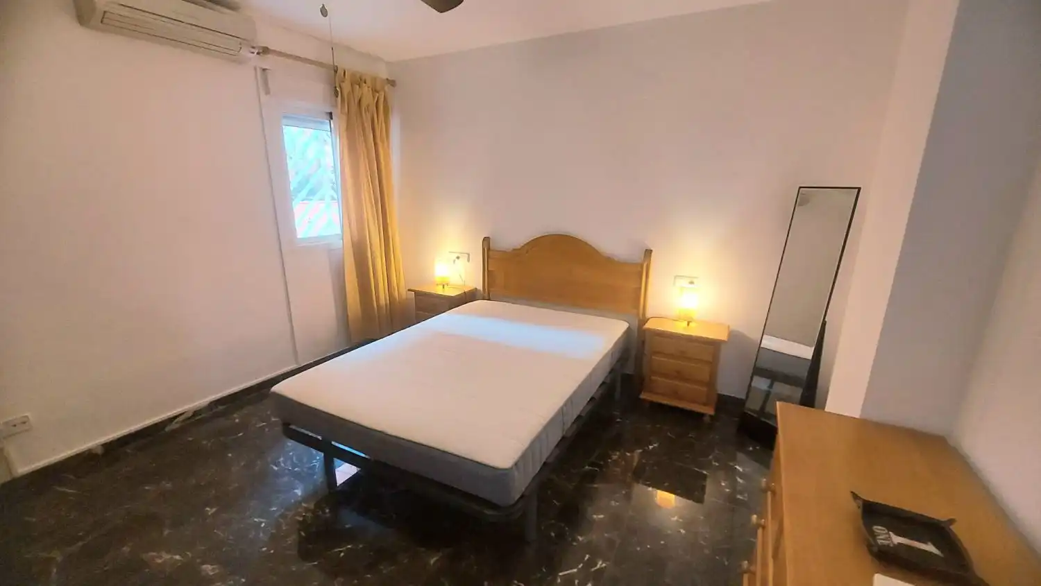 Bedroom of Apartments for rent in Jaén  with Air Conditioner and Furnished
