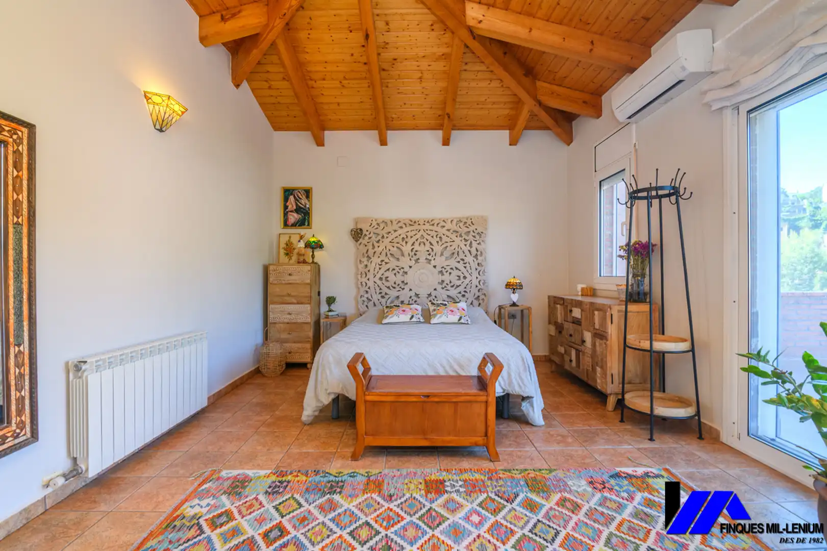 Habitación de Casa o chalet en venta en Vallirana con Aire acondicionado, Calefacción y Jardín privado