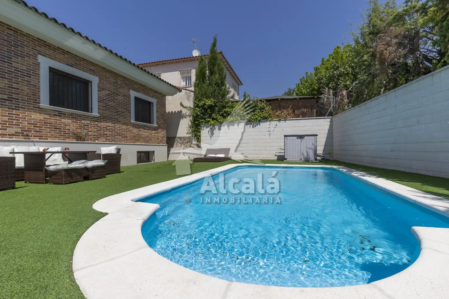 Piscina de Casa o xalet en venda en Santa Olalla amb Aire condicionat, Calefacció i Piscina