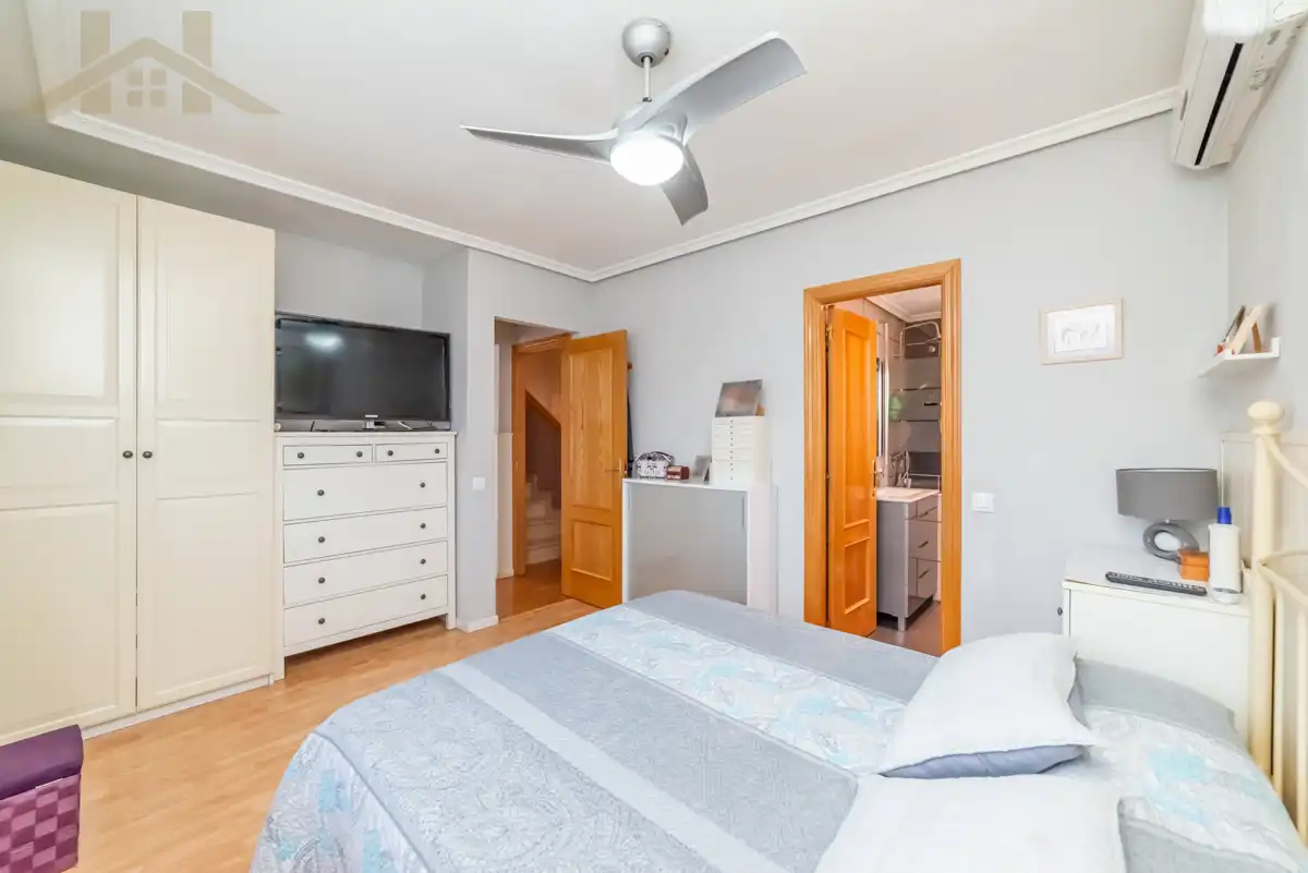 Bedroom of Detached homes for sale in Rivas-Vaciamadrid  with Air Conditioner, Heating and Private garden