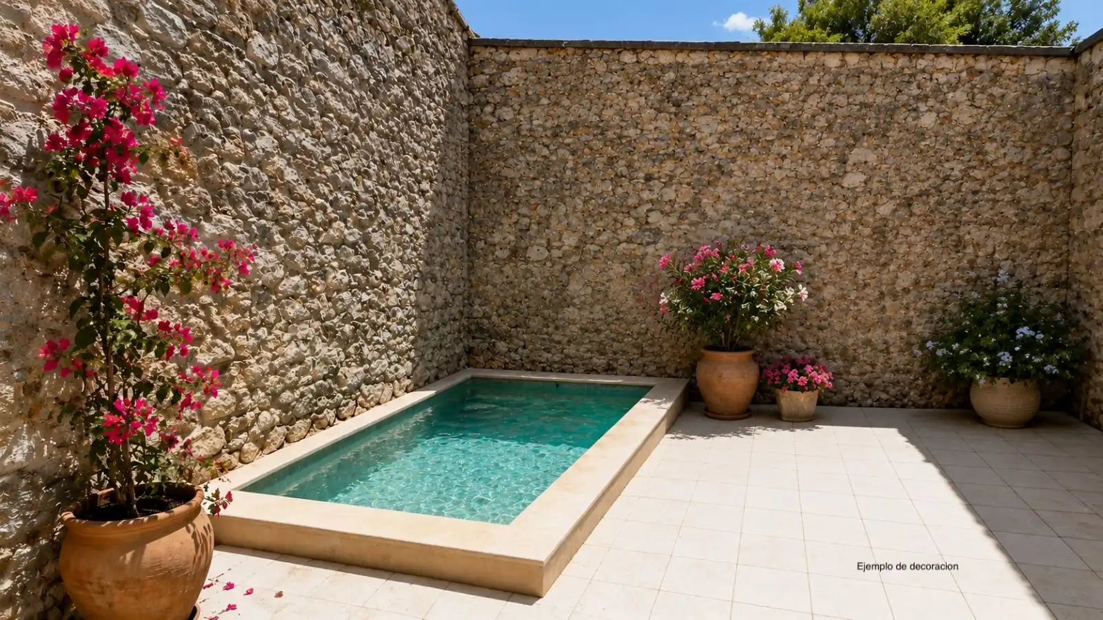Schwimmbecken von Einfamilien-Reihenhaus zum Verkauf in Pollença mit Terrasse und Balkon