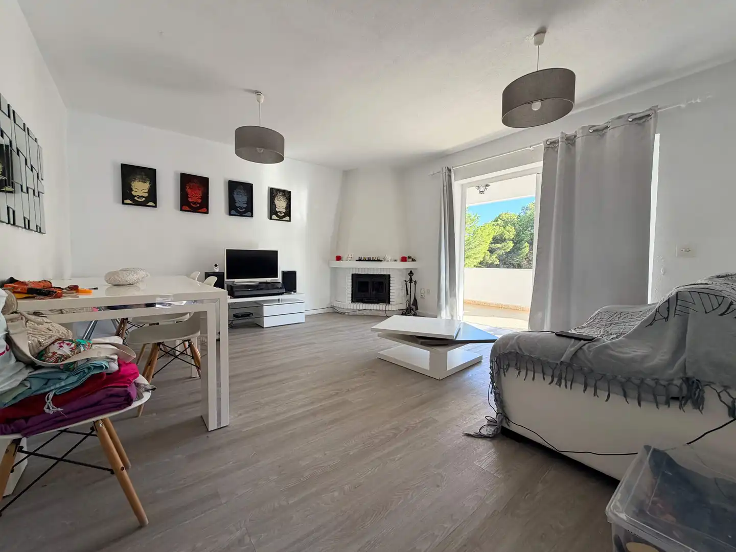 Sala d'estar de Casa o xalet en venda en La Nucia