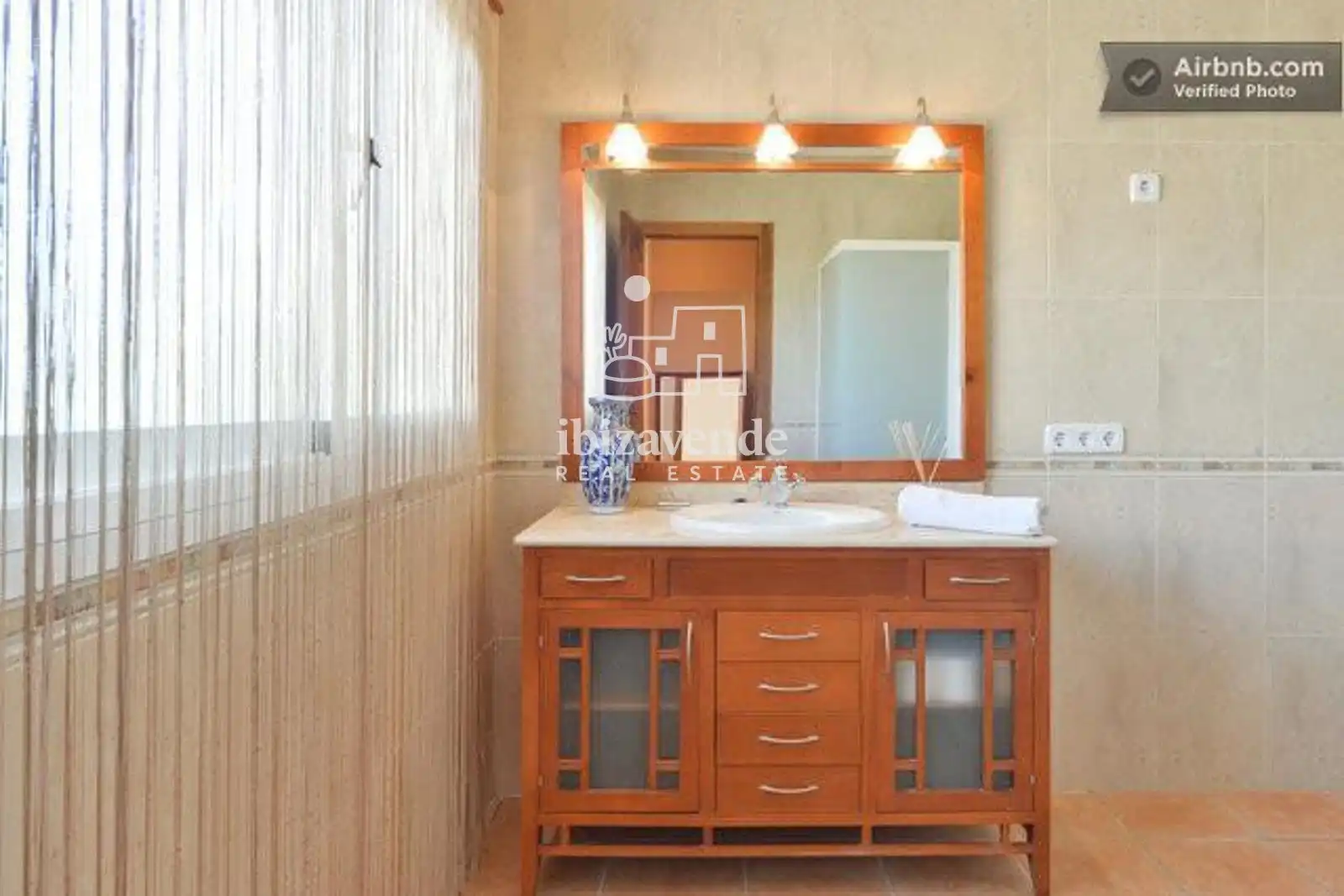 Bany de Casa o xalet de lloguer en Sant Josep de sa Talaia amb Aire condicionat, Calefacció i Terrassa