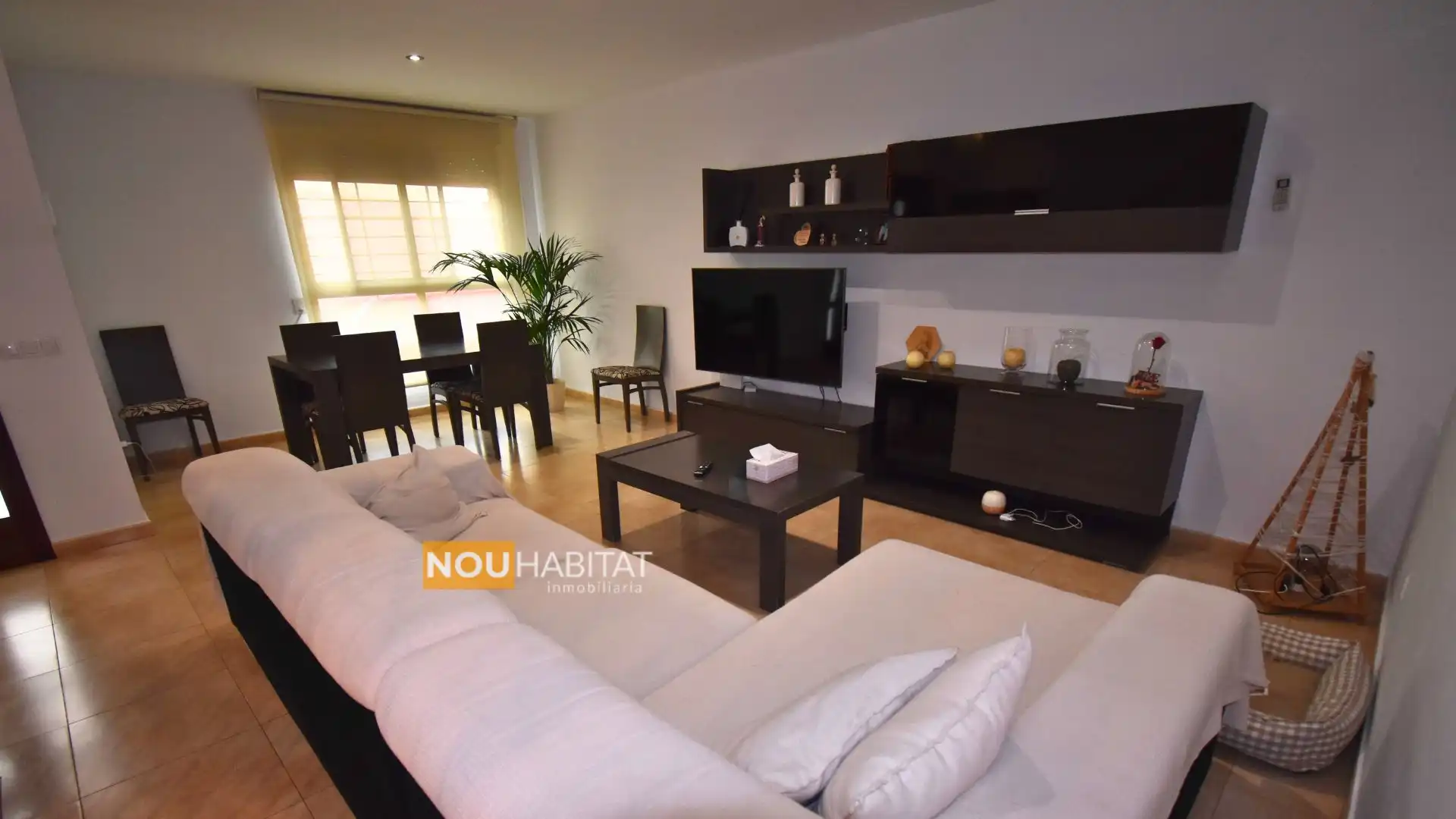 Sala de estar de Casa adosada en venta en Real con Aire acondicionado, Terraza y Trastero