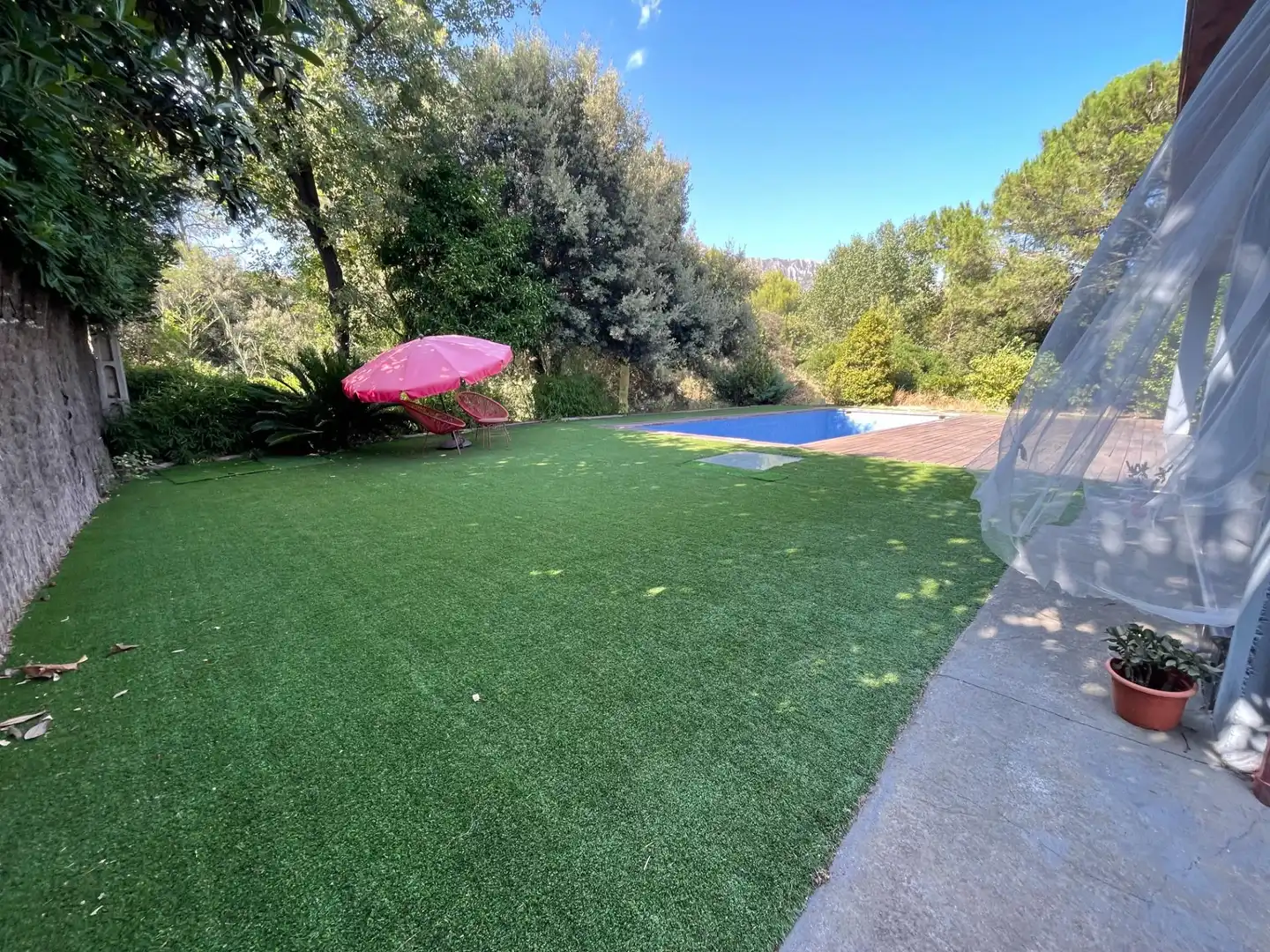 Jardín de Casa o chalet en venta en Collbató con Calefacción, Jardín privado y Terraza