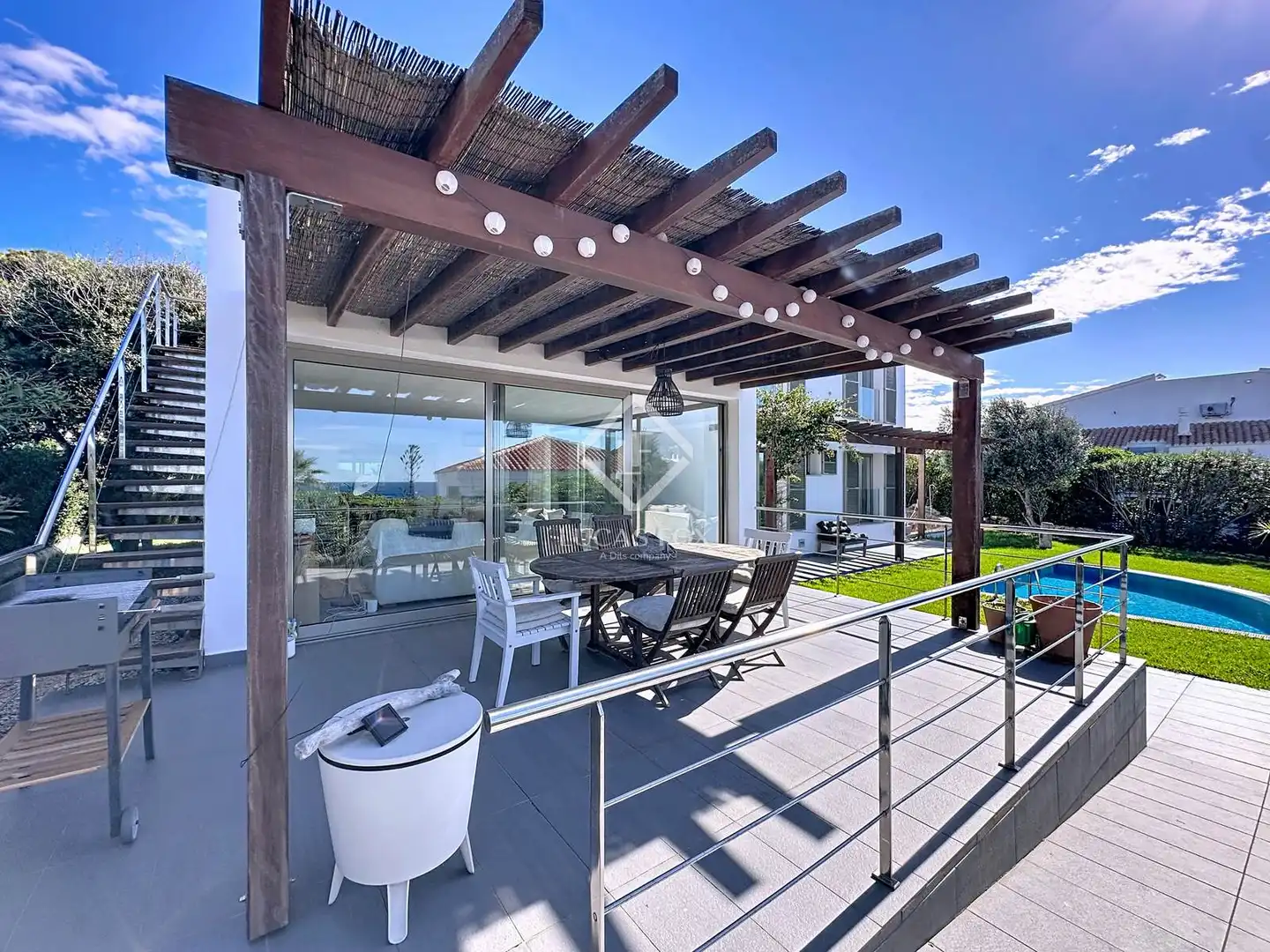 Terrassa de Casa o xalet en venda en Maó - Mahón amb Aire condicionat, Calefacció i Jardí privat