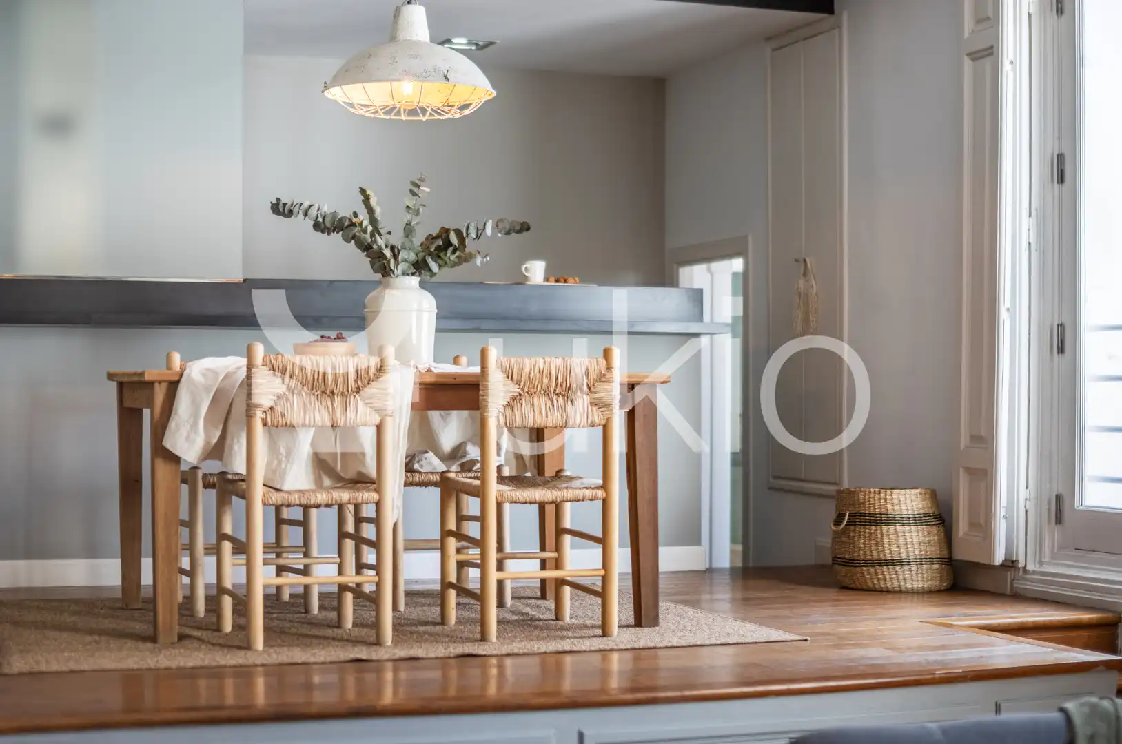 Cocina de Apartamento de alquiler en Centro