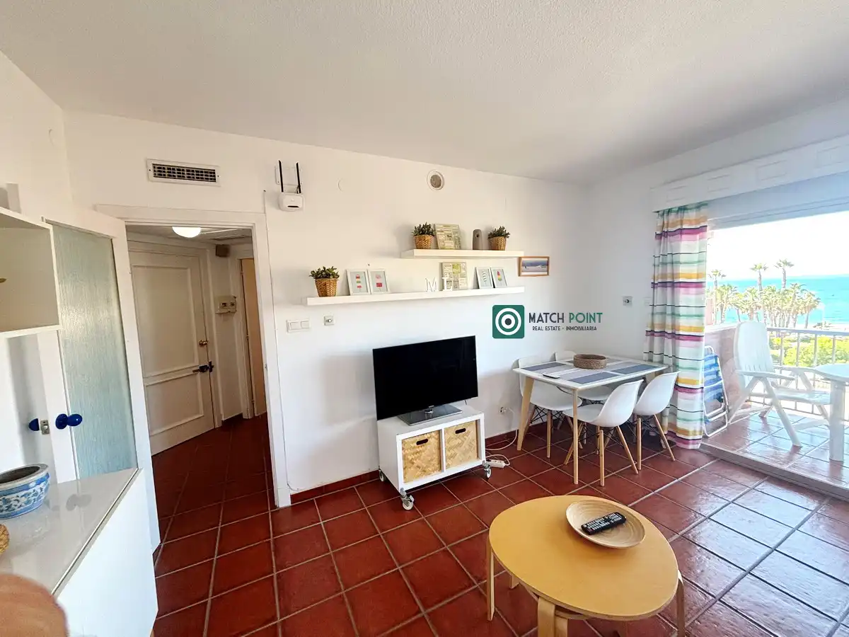 Sala d'estar de Apartament de lloguer en Almuñécar amb Moblat