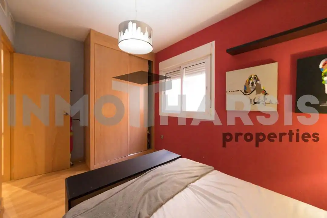 Bedroom of Flat for sale in Almería  with Air Conditioner, Heating and Private garden