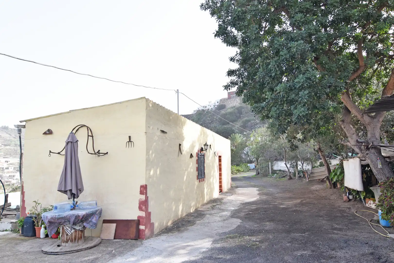 Vista exterior de Finca rústica en venta en Telde con Jardín privado y Balcón