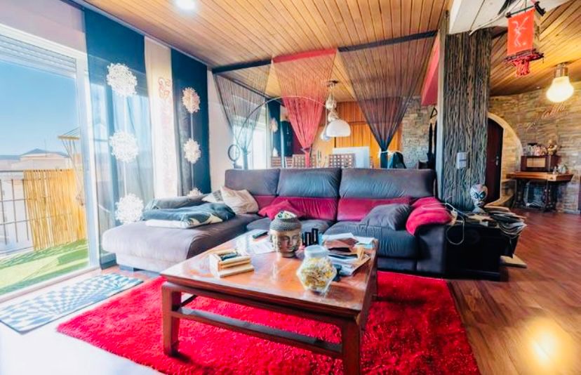 Living room of Flat for sale in Jávea / Xàbia  with Air Conditioner, Heating and Terrace