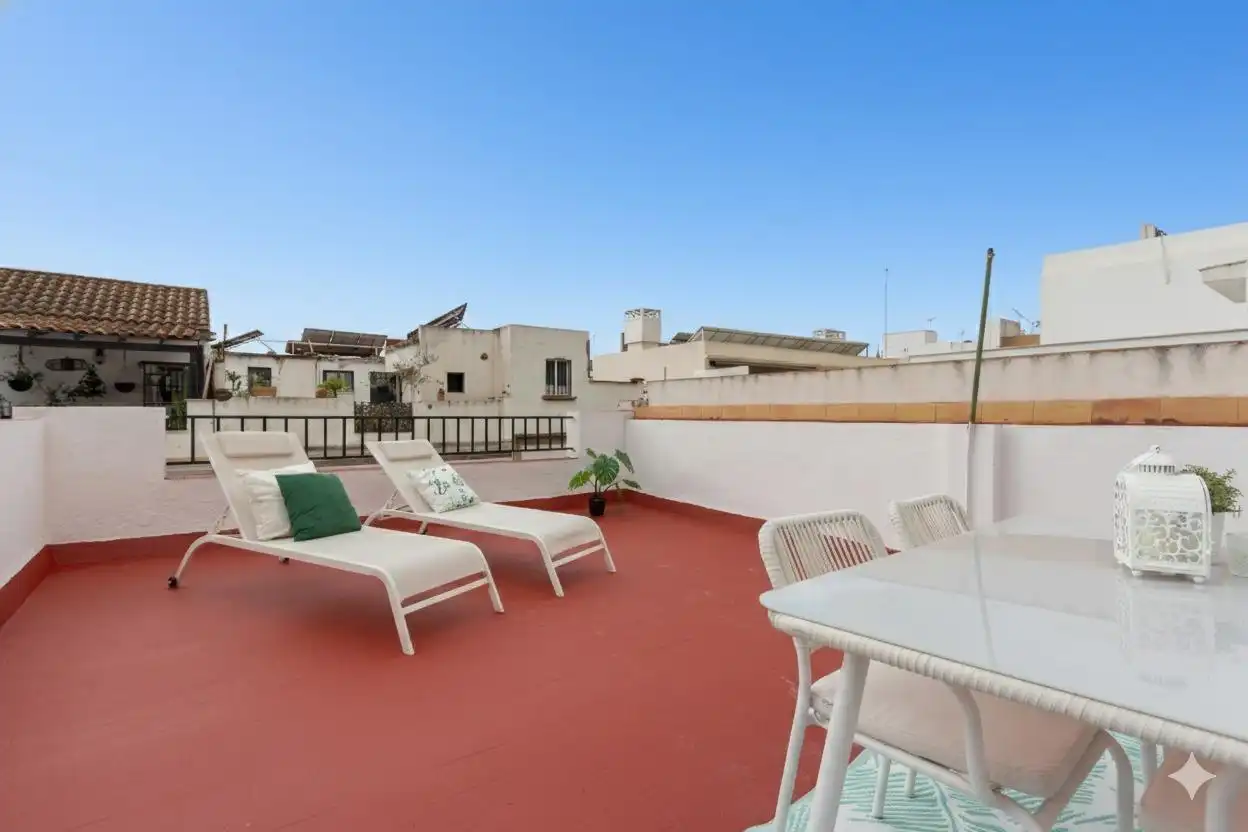 Terrace of Attic for sale in  Sevilla Capital  with Parquet flooring and Terrace