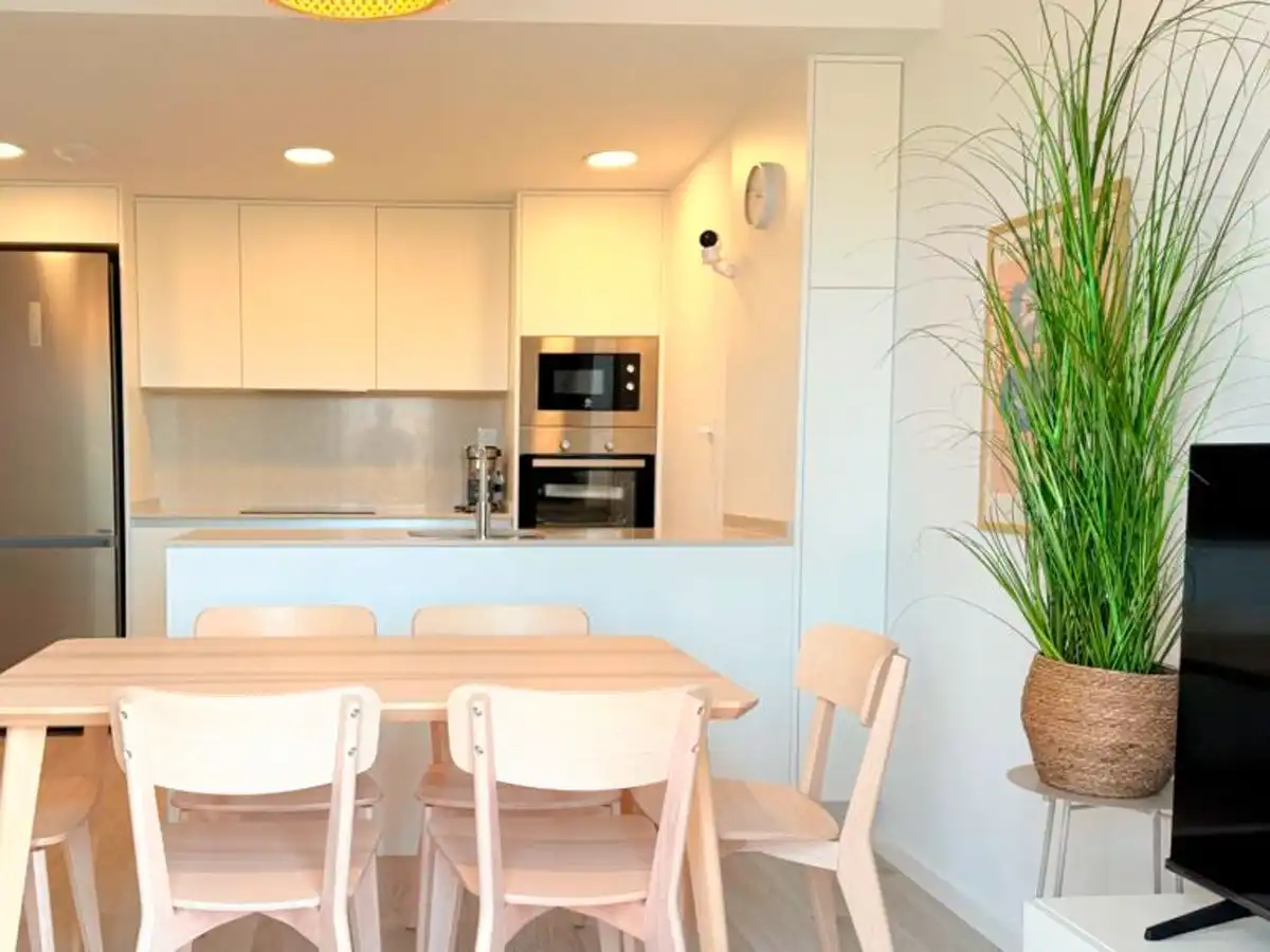 Kitchen of Flat for sale in Dénia  with Air Conditioner and Community pool