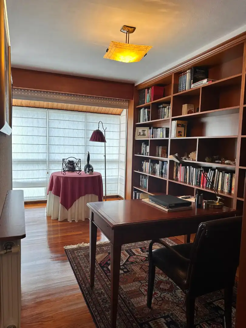 Dining room of Detached homes for sale in Brión  with Heating, Private garden and Parquet flooring