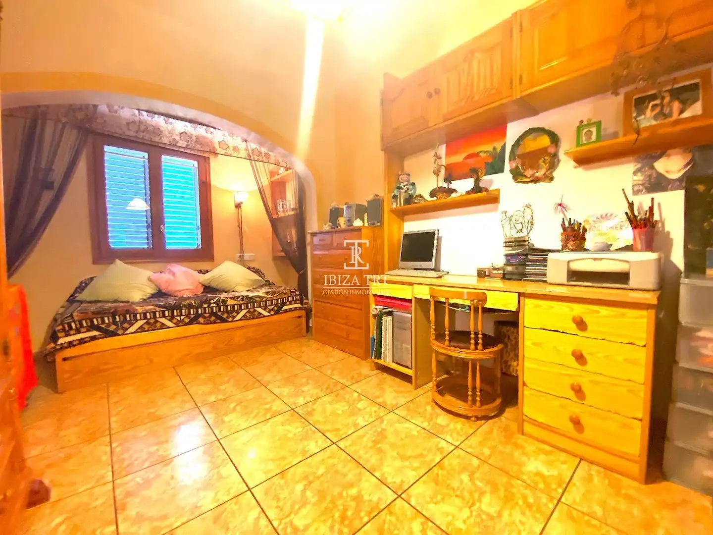Dormitori de Casa o xalet en venda en Sant Antoni de Portmany amb Terrassa i Traster