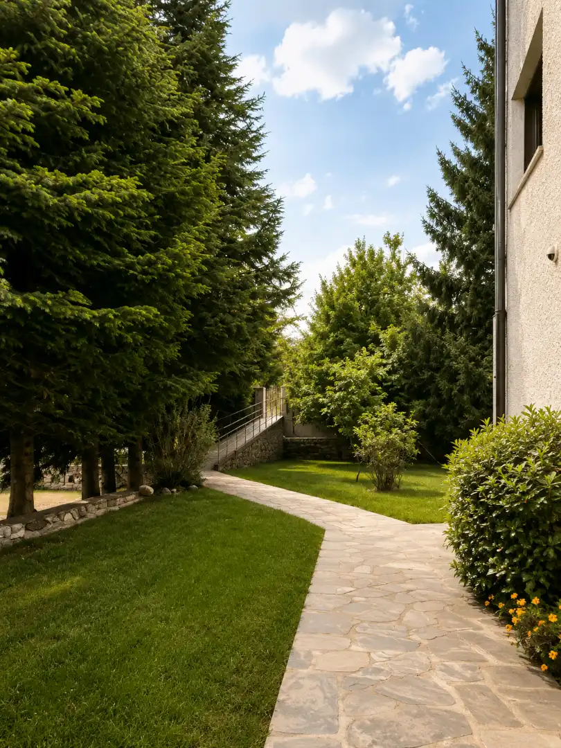 Garten von Wohnung zum Verkauf in El Espinar mit Heizung, Parkett und Abstellraum