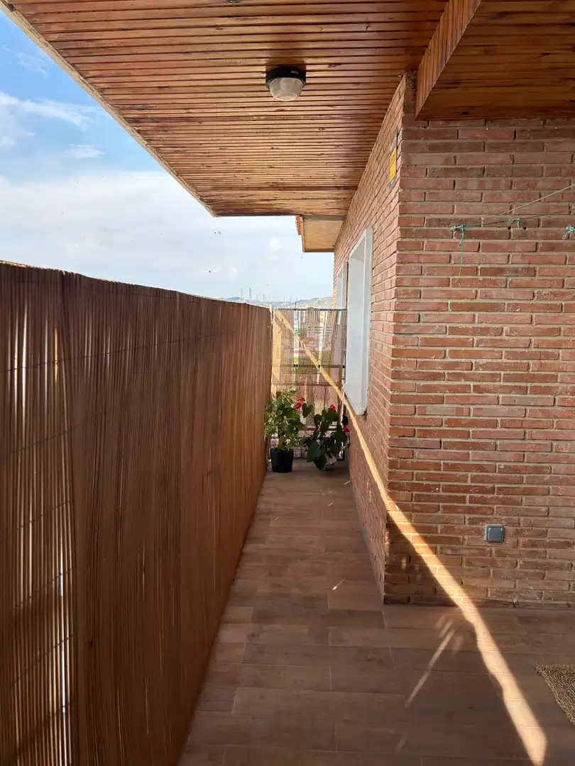 Balcony of Attic for sale in Guadalajara  with Air Conditioner, Terrace and Storage room