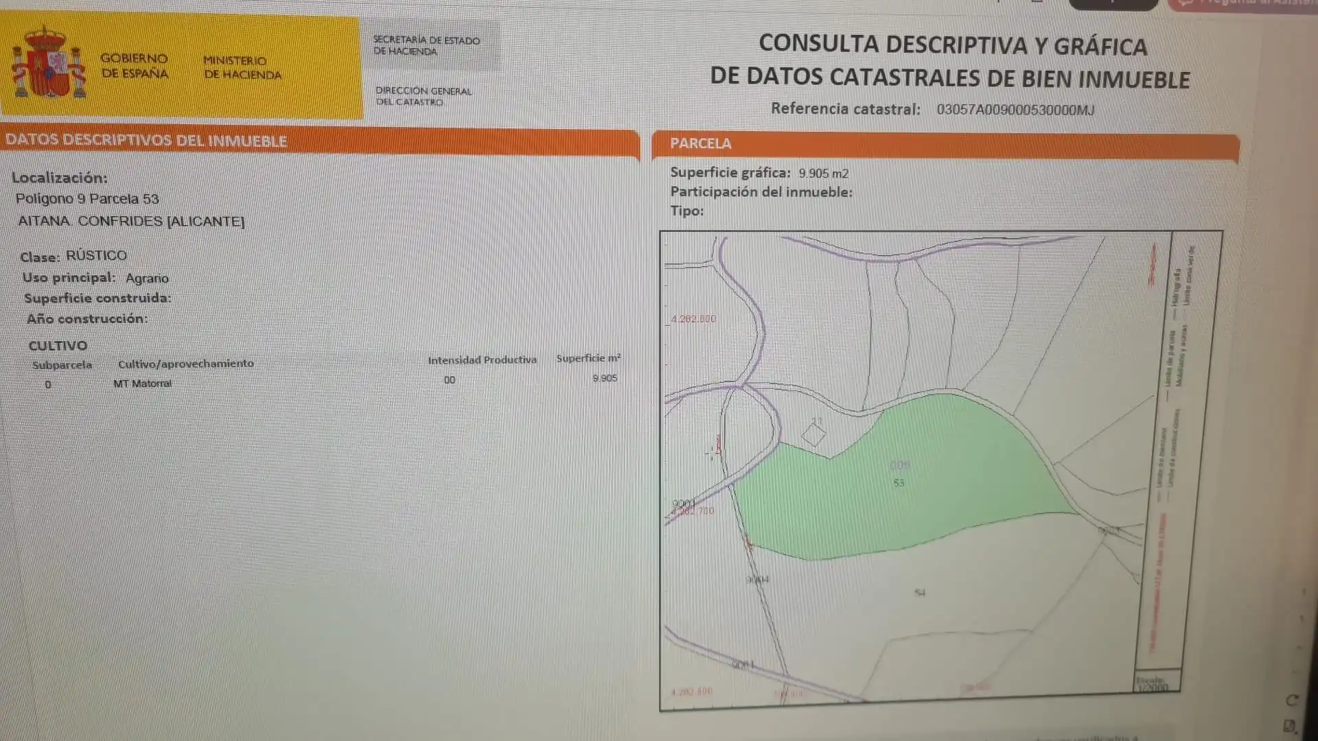 Finca rústica en venda en Finestrat amb Terrassa