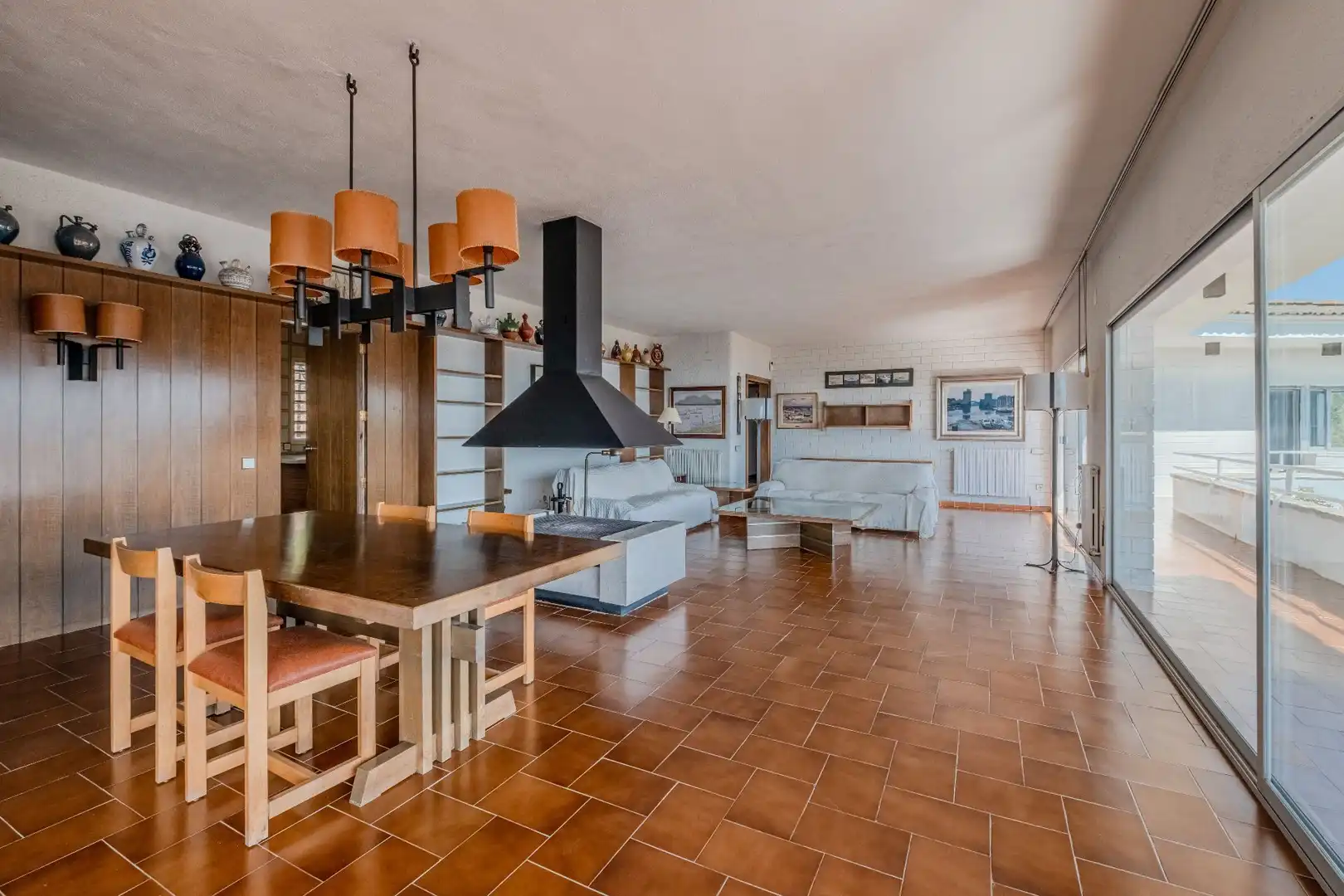 Sala de estar de Casa o chalet en venta en Calonge i Sant Antoni con Calefacción, Jardín privado y Terraza
