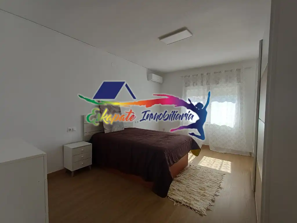 Bedroom of Flat for rent in Villacañas  with Air Conditioner, Terrace and Furnished