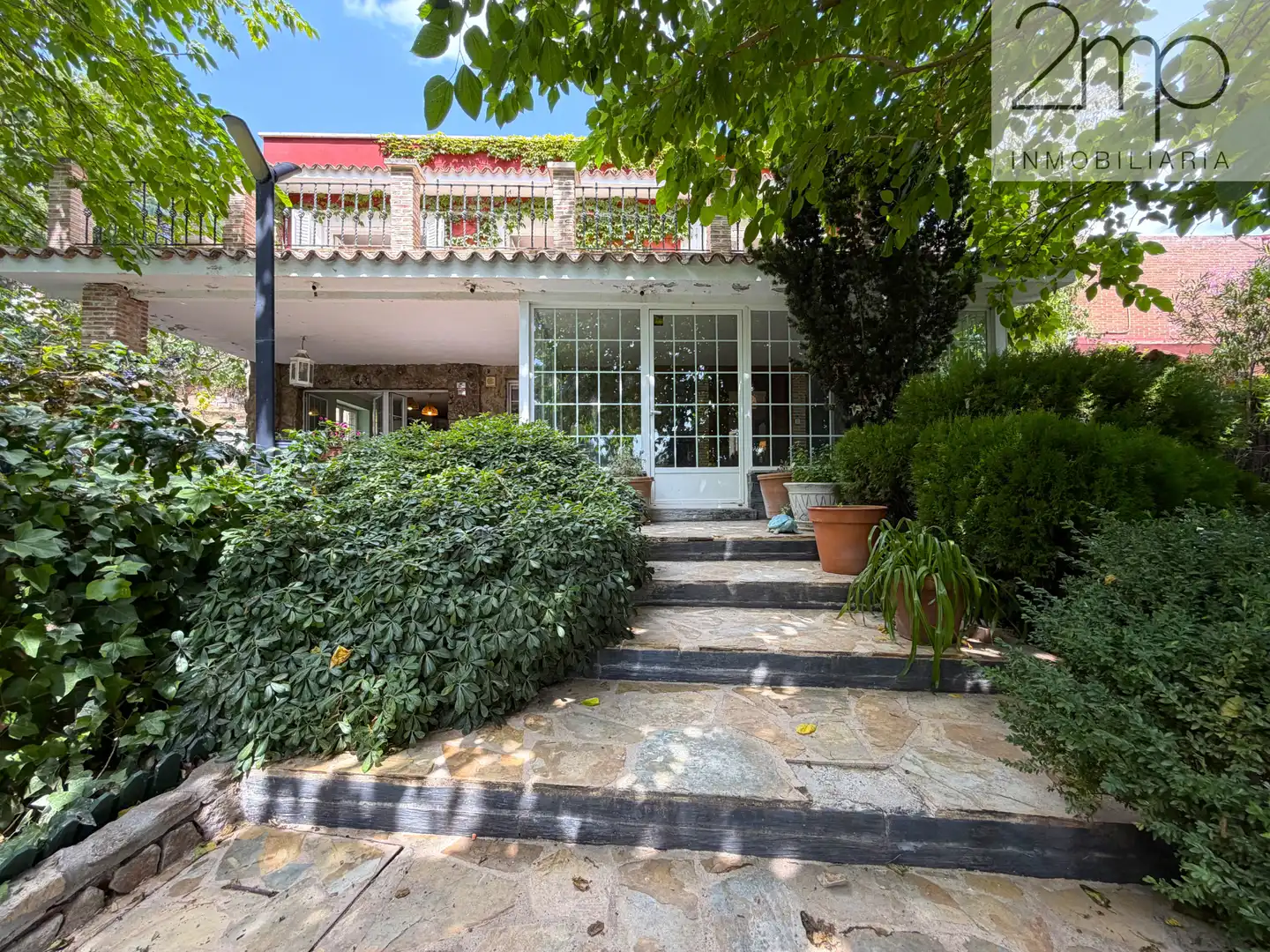 Außenansicht von Haus oder Chalet zur Miete in Manzanares El Real mit Heizung, Privatgarten und Parkett