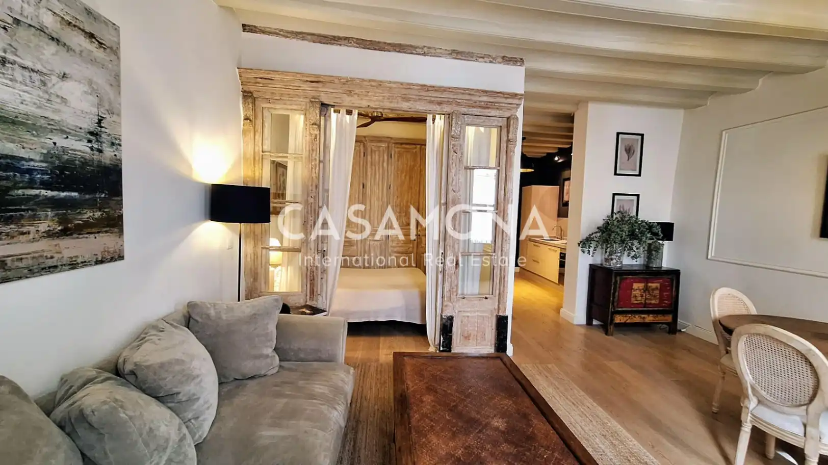 Habitación de Apartamento en venta en Barcelona con Aire acondicionado, Calefacción y Balcón